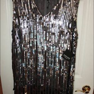 Naeem Khan SZ 20 New Sequenced sleeveless dress